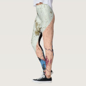 Marble Abstract Pattern Leggings (Links)