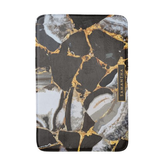 Marble Abstract Texture Badmat (Voorkant Verticaal)