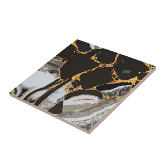 Marble Abstract Texture Tegeltje (Zijkant)