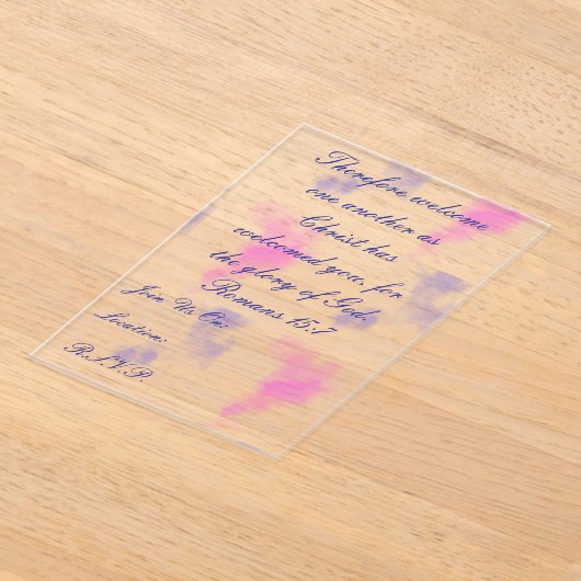 Marble acrylic invite acryl uitnodigingen (Laagn)