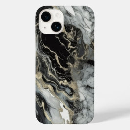Marble Agate geïnspireerd Luxury Texture Case-Mate iPhone 14 Hoesje