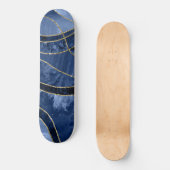 Marble Agate Gold Glam 10 - landscape Persoonlijk Skateboard (Voorkant)