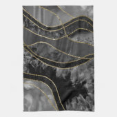 Marble Agate Gold Glam 11 Theedoek (Verticaal)