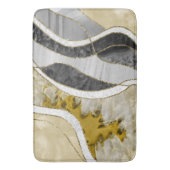 Marble Agate Gold Glam 7 Badmat (Voorkant Verticaal)