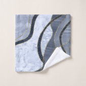 Marble Agate Gold Glam 8 Bad Handdoek (Wasdoekje)