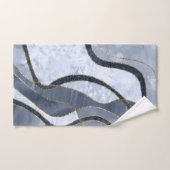 Marble Agate Gold Glam 8 Bad Handdoek (Handdoek)