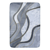 Marble Agate Gold Glam 8 - landscape Badmat (Voorkant Verticaal)