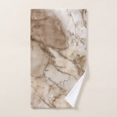 Marble and Gold abstract Bad Handdoek (Handdoek)