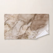 Marble and Gold abstract Bad Handdoek (Handdoek)