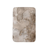 Marble and Gold abstract Badmat (Voorkant Verticaal)