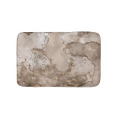 Marble and Gold abstract Badmat (Voorkant)