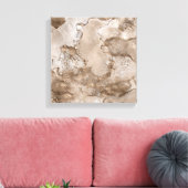 Marble and Gold abstract Canvas Afdruk (Insitu (Woonkamer))