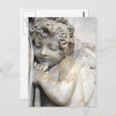 Marble Angel in Venetië Briefkaart (Voorkant / Achterkant)