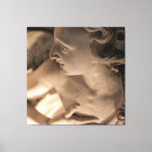 Marble Angel Sculpture Art Print (Voorkant)