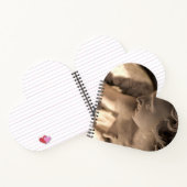 Marble Angel Sculpture Art Print Notitieboek (Binnen)