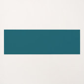 Marble Aqua Teal Gold Yogamat (Achterkant (horizontaal))