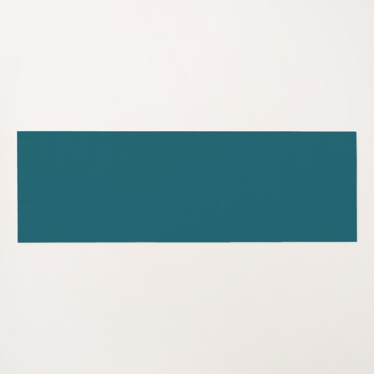 Marble Aqua Teal Gold Yogamat (Achterkant (horizontaal))