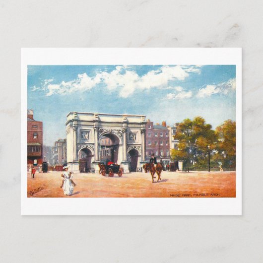 Marble Arch Londen  Briefkaart (Voorkant)