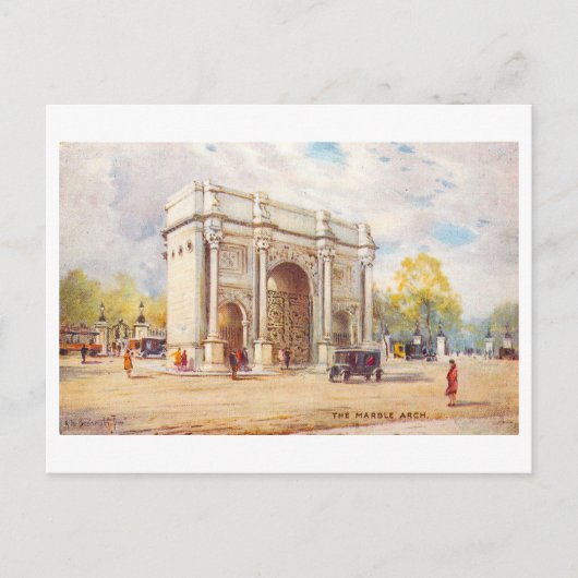 Marble Arch Londen  Briefkaart (Voorkant)