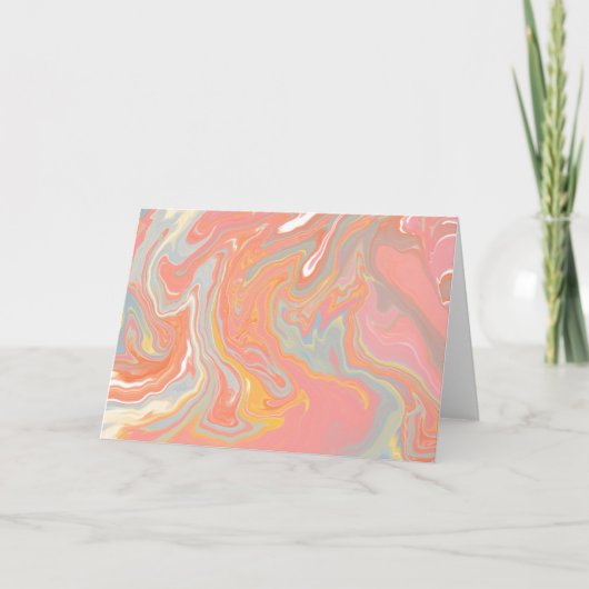 Marble Art Kaart (Voorkant)