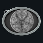 Marble Baphomet Belt Buckle Gesp<br><div class="desc">Aangepast Photoshop Baphomet-ontwerp voor deze gordelsluiting. Zal geweldig gaan met elke outfit.</div>