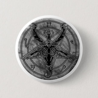 Marble Baphomet Button