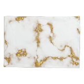 Marble Beauful Gold Elegant Kussensloop (Achterkant)