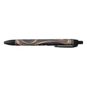 Marble Black and Red Pen (Black Ink) (Bodem)