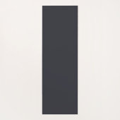 Marble Black Gold Personalize Yogamat (Achterkant)