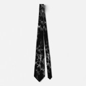 Marble Black Neck Tie Stropdas (Voorkant)