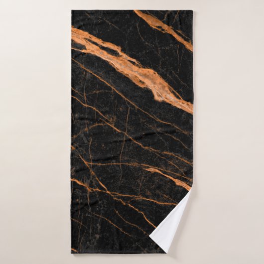 marble black with golden veins, marble emperador n badhanddoek (Badhanddoek)