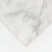 MARBLE Blanket - Eenvoudig + minimalistisch Fleece Deken (Hoek)