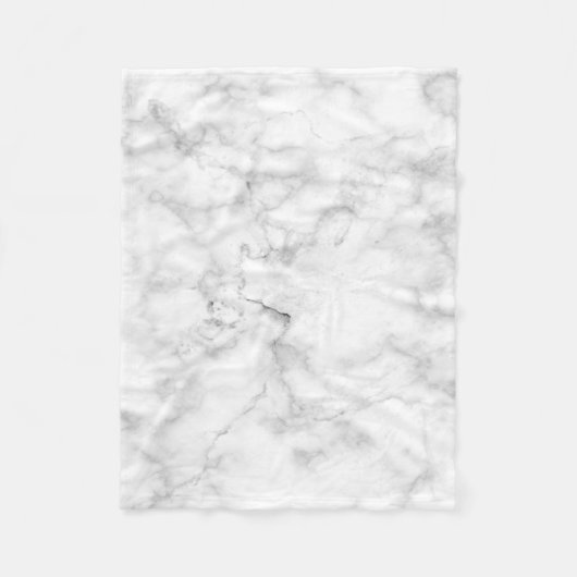 MARBLE Blanket - Eenvoudig + minimalistisch Fleece Deken (Voorkant)
