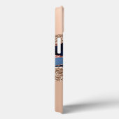 Marble Blue Geode Gold Glitter Case-Mate iPhone Case (Achterkant / Rechts)