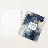 Marble Blue&Gold uw reis, uw regels Planner (Display)