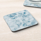 Marble Blue Texture Background Bier Onderzetter (Linkerzijde)