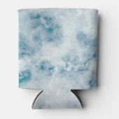 Marble Blue Texture Background Blikjeskoeler (Voorkant)