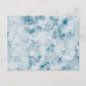 Marble Blue Texture Background Briefkaart (Voorkant)