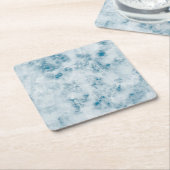 Marble Blue Texture Background Kartonnen Onderzetters (Schuin)