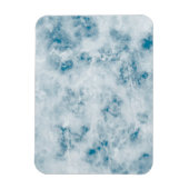 Marble Blue Texture Background Magneet (Verticaal)