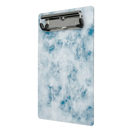Marble Blue Texture Background Mini Klembord (Angled2)