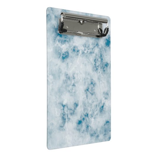 Marble Blue Texture Background Mini Klembord (Schuin)