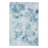 Marble Blue Texture Background Mini Klembord (Achterkant)