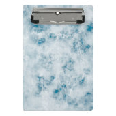 Marble Blue Texture Background Mini Klembord (Voorkant)
