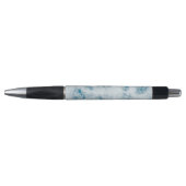 Marble Blue Texture Background Pen (Voorkant)