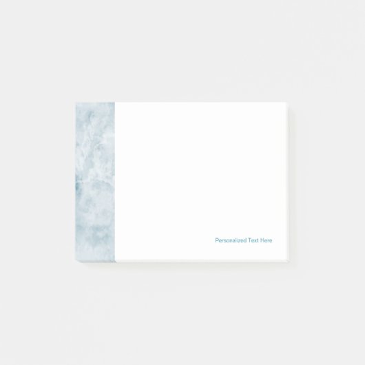Marble Blue Texture Background Post-it® Notes (Voorkant)