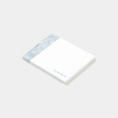 Marble Blue Texture Background Post-it® Notes (Schuin)