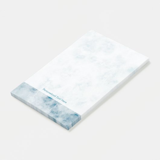 Marble Blue Texture Background Post-it® Notes (Schuin)