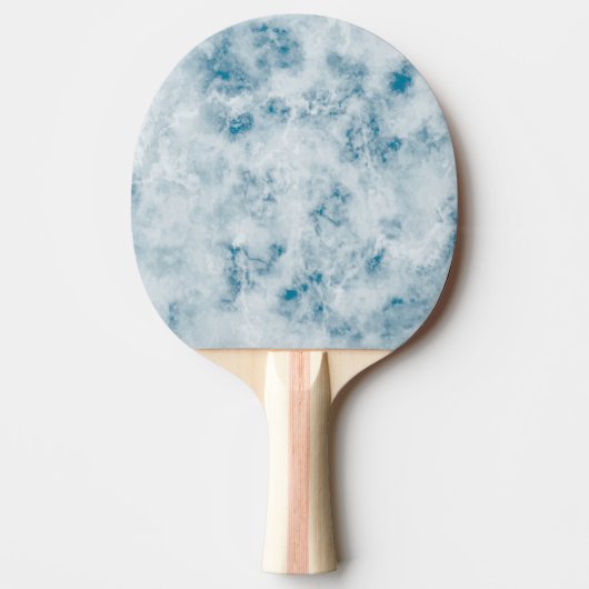 Marble Blue Texture Background Tafeltennisbatje (Voorkant)