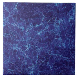 Marble Blue Tile Tegeltje